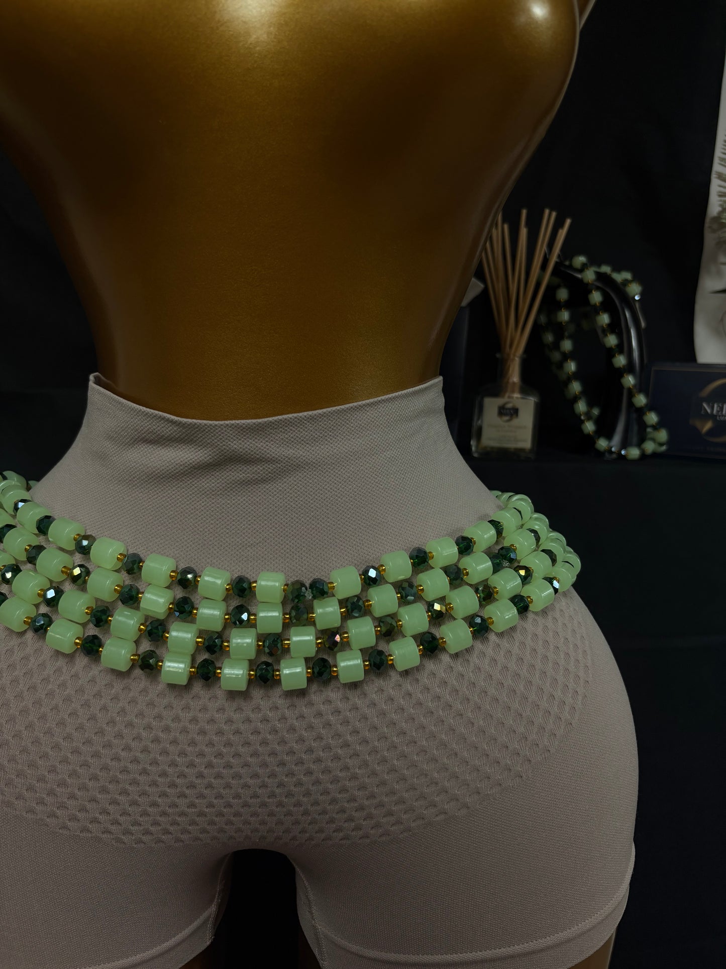 NEEX LUXE Luminous Baya Waist Beads (Si Fere) – 2 Piece Set