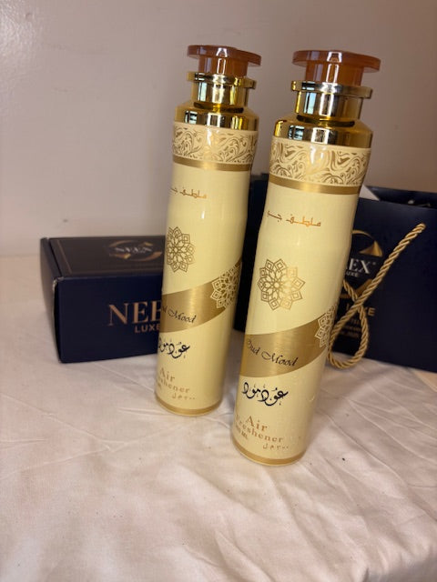 Oud Mood Air Freshener – Luxury Home & Car Fragrance (300 ml)