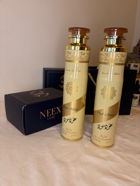 Oud Mood Air Freshener – Luxury Home & Car Fragrance (300 ml)