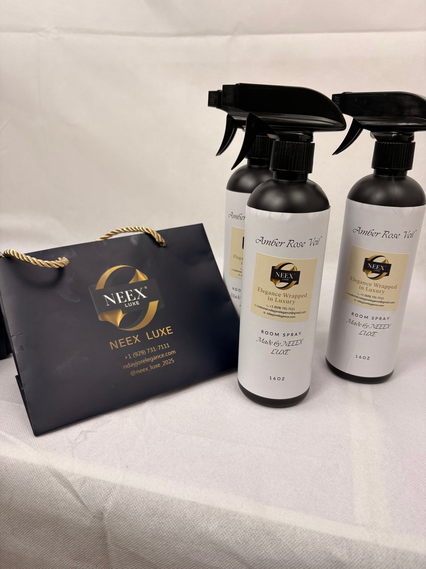 NEEX LUXE Amber Rose Veil Room Spray