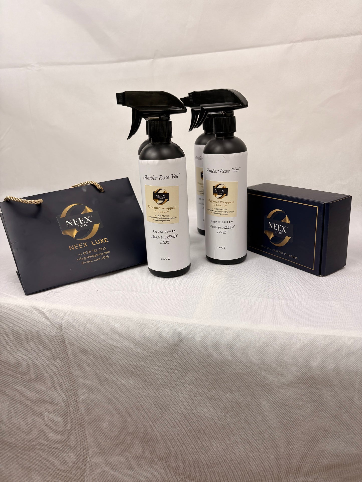 NEEX LUXE Amber Rose Veil Room Spray