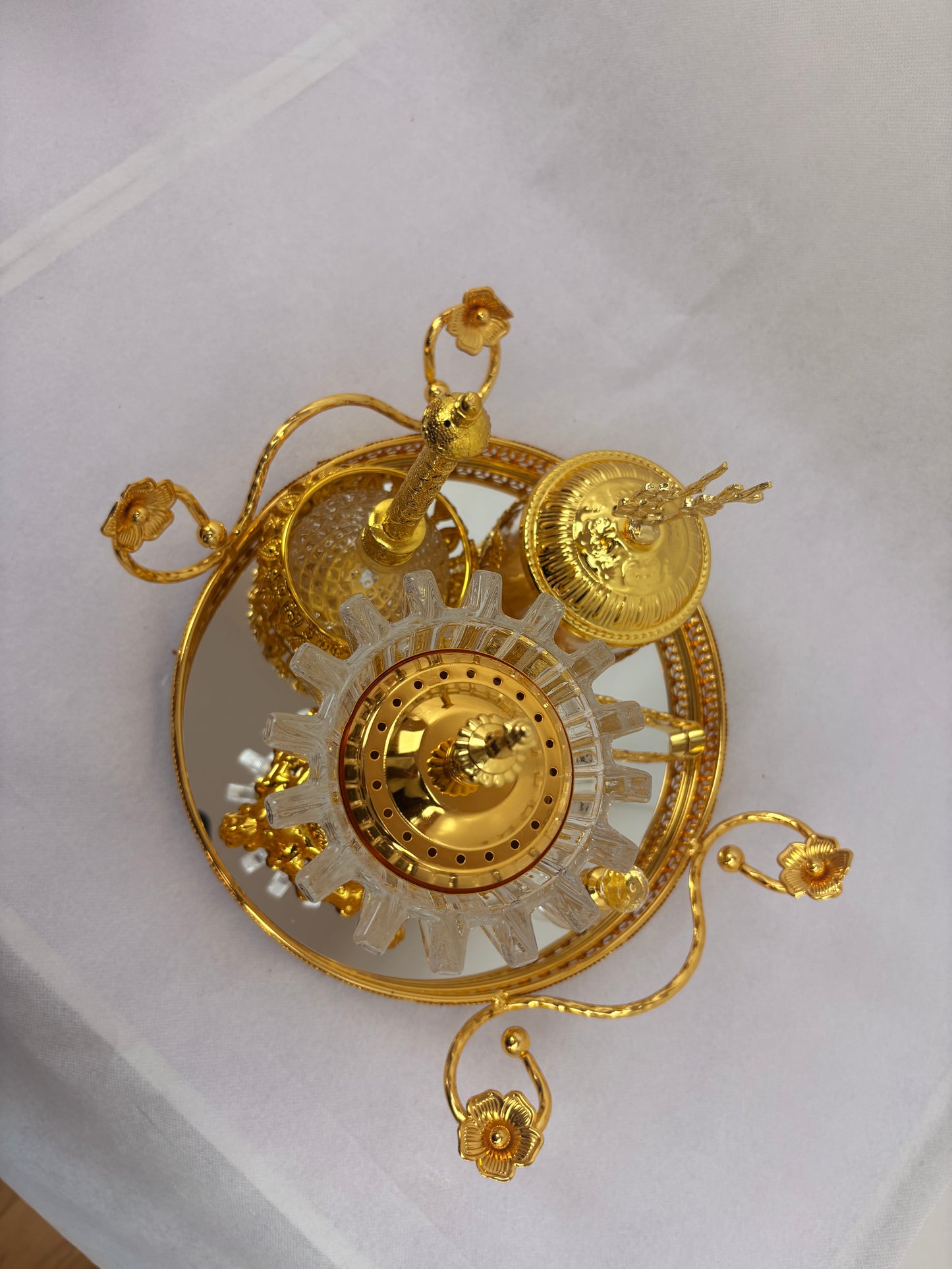 NEEX LUXE 6-Piece Luxury Incense Tray Set.