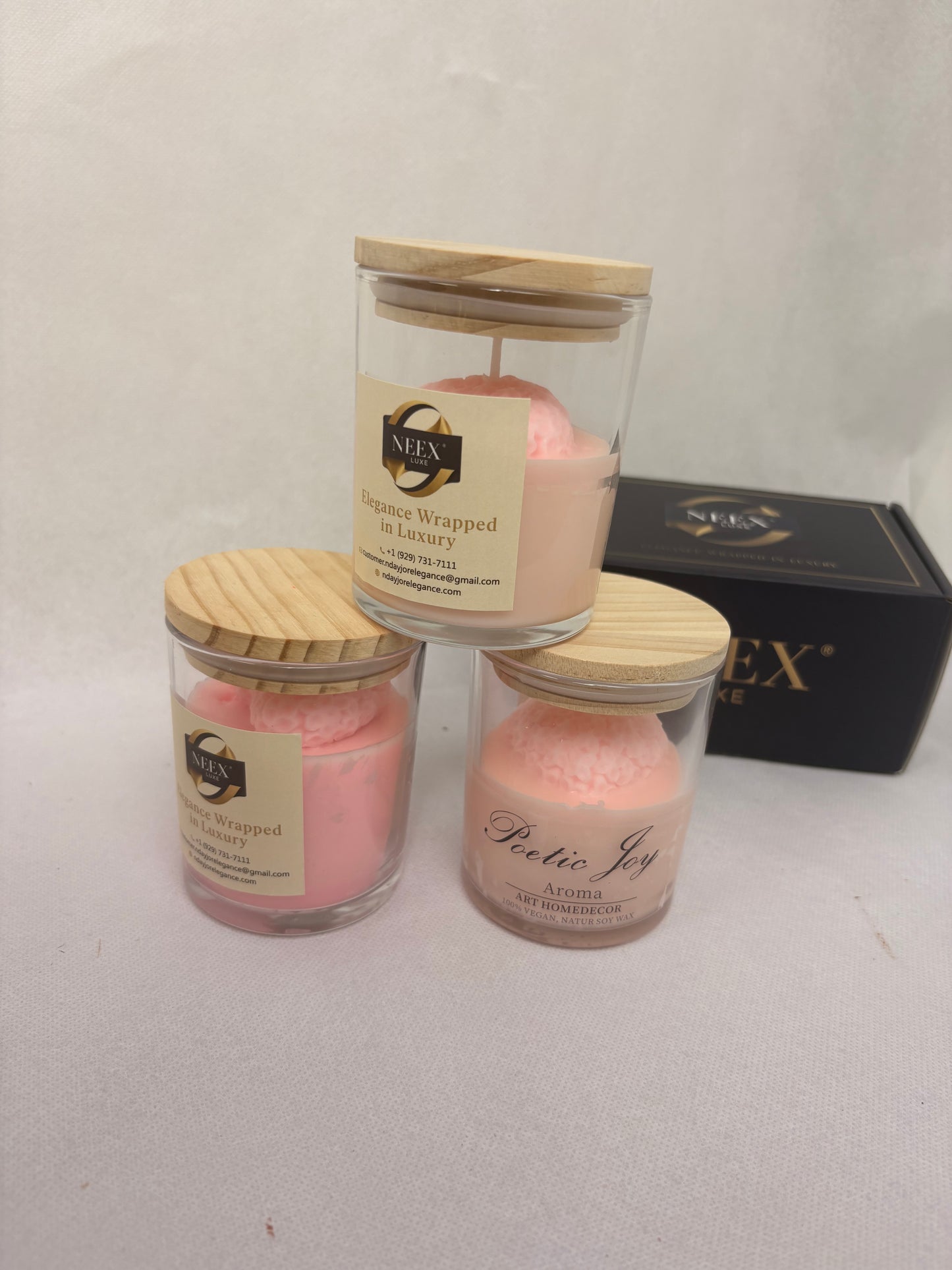NEEX LUXE Poetic Joy Bloom Candle