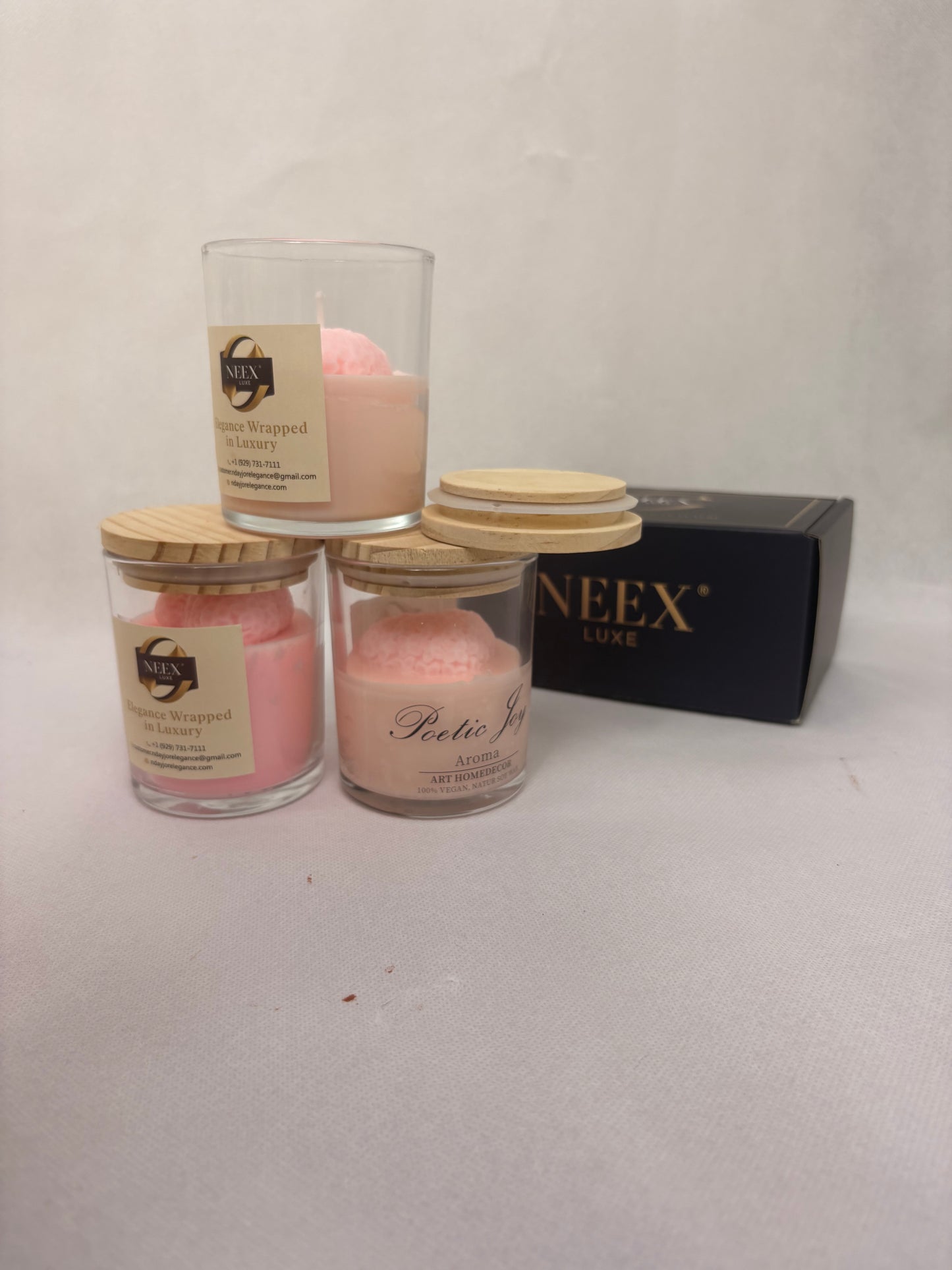 NEEX LUXE Poetic Joy Bloom Candle