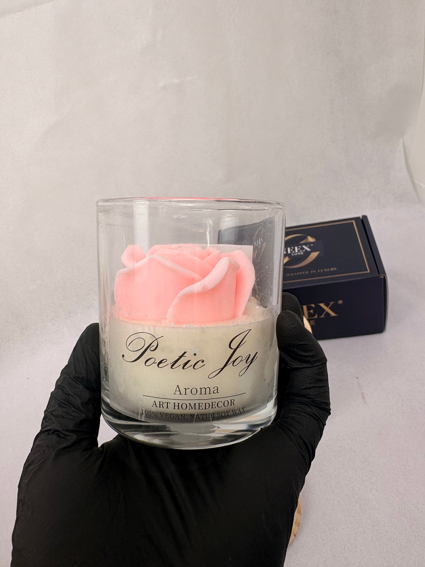 NEEX LUXE Poetic Joy Rose Candle