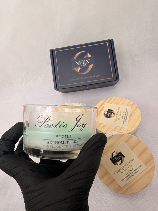 NEEX LUXE Poetic Joy Soy Candle