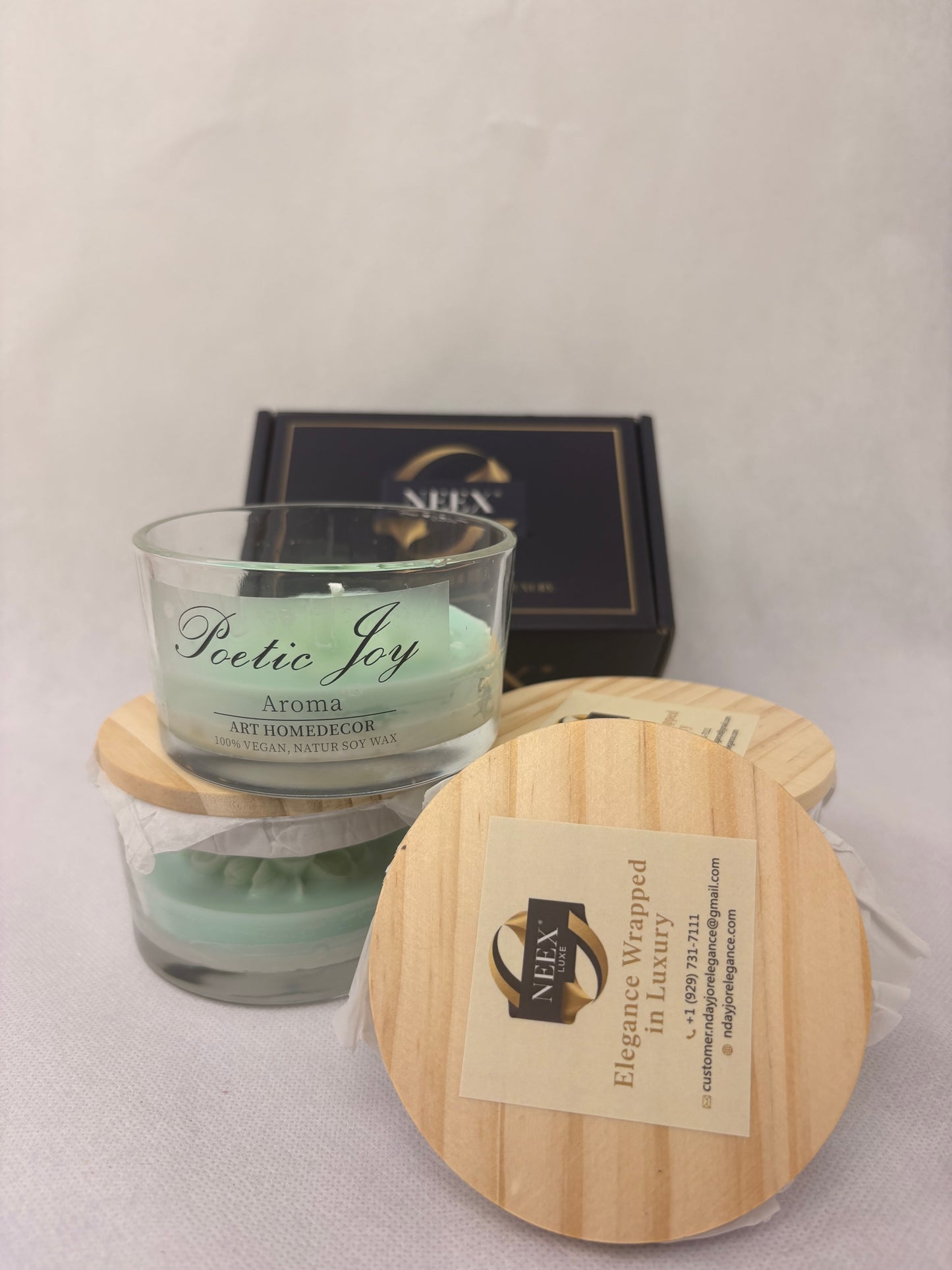 NEEX LUXE Poetic Joy Soy Candle