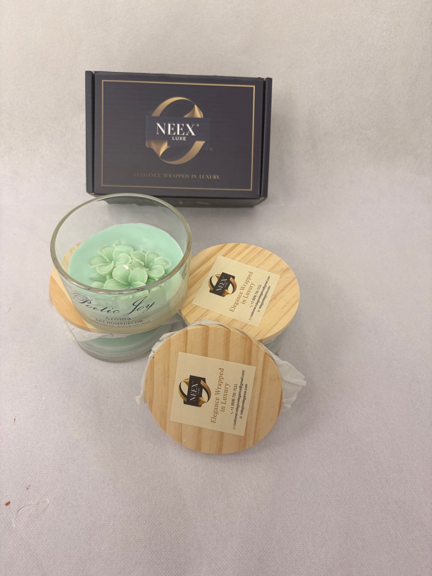 NEEX LUXE Poetic Joy Soy Candle
