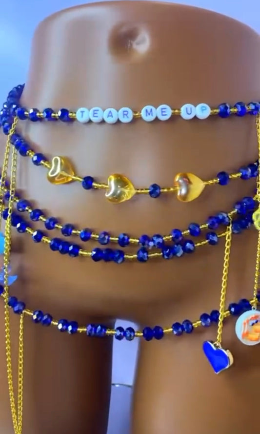 ✨ NEEX LUXE Baya Waist Beads (Si Fere) – 3 Piece Set