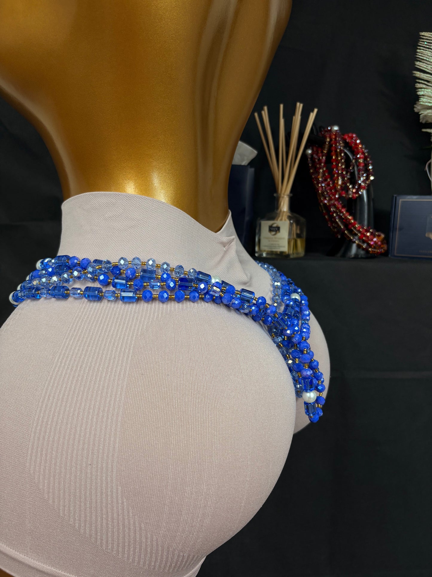 ✨ NEEX LUXE Baya Waist Beads (Si Fere) – 3 Piece Set