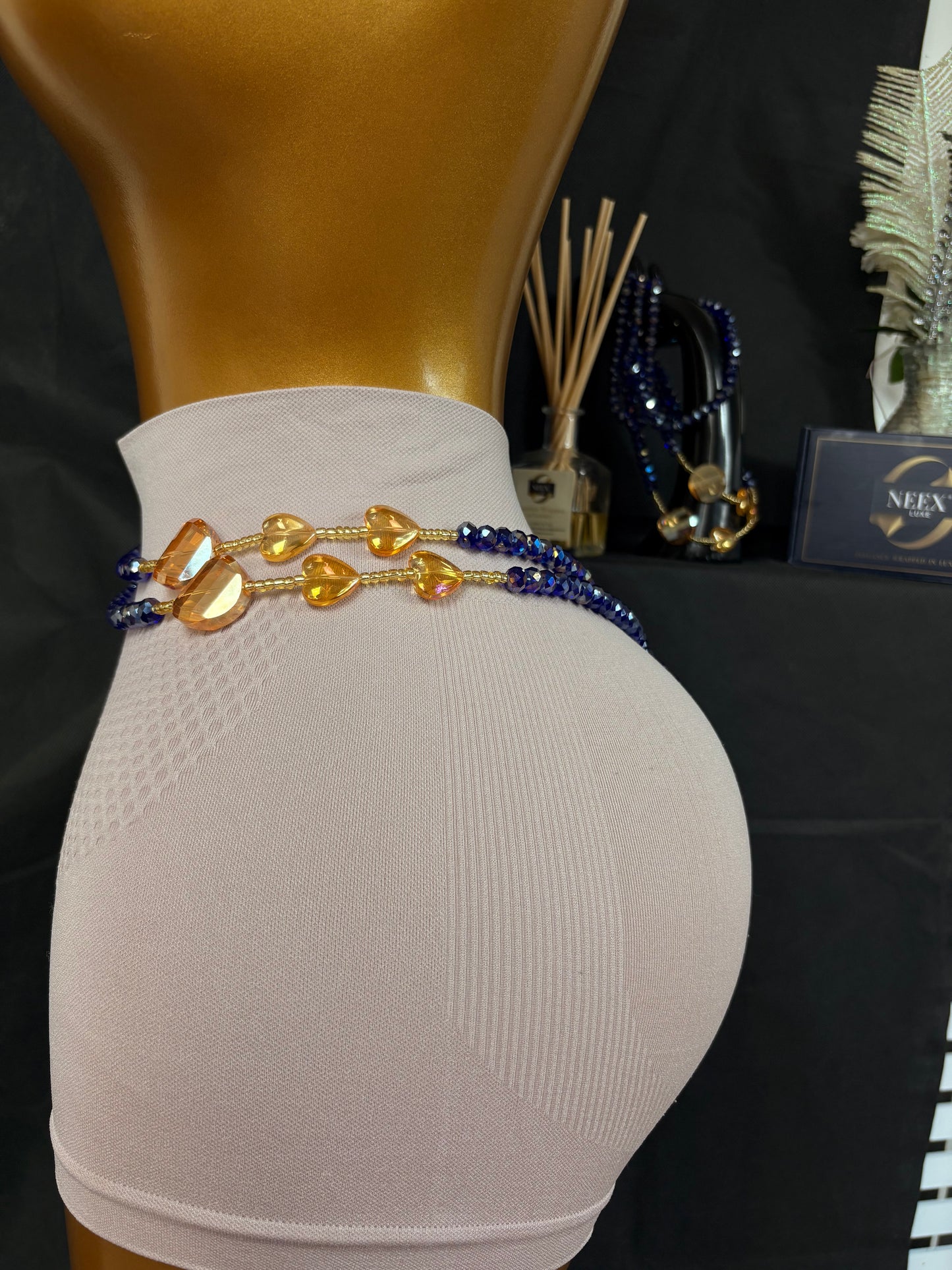 ✨ NEEX LUXE Baya Waist Beads (Si Fere) – 2 Piece Set