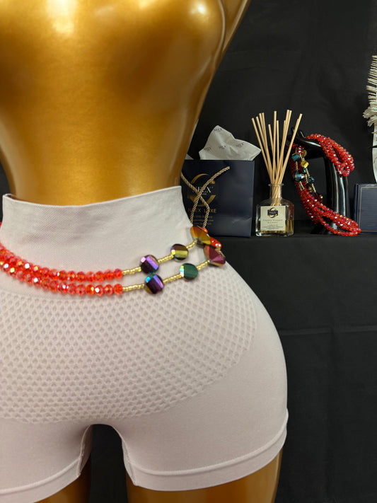 ✨ NEEX LUXE Baya Waist Beads (Si Fere) – 2 Piece Set
