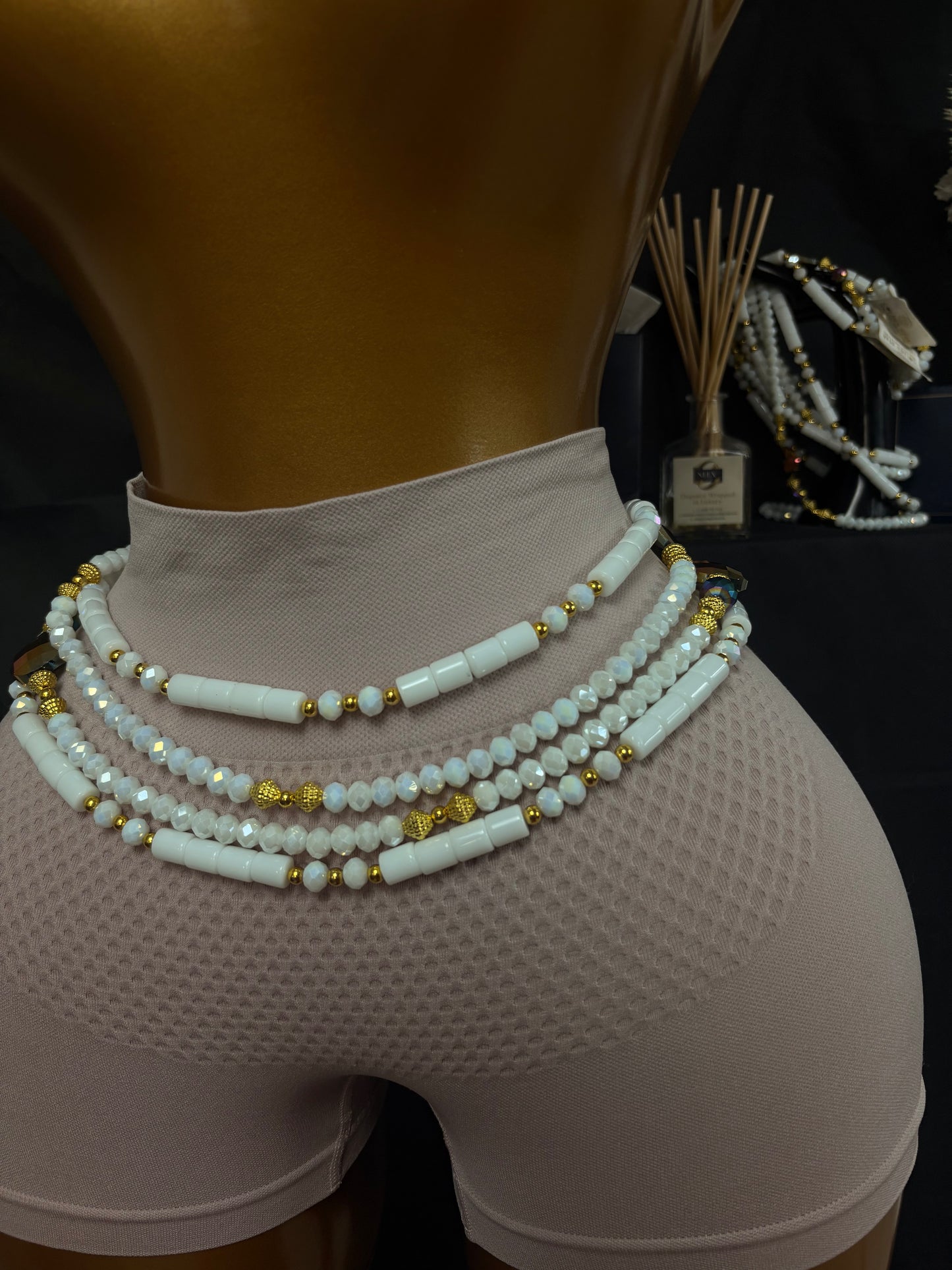 NEEX LUXE Baya Waist Beads (Si Fere) – 2 Piece Set