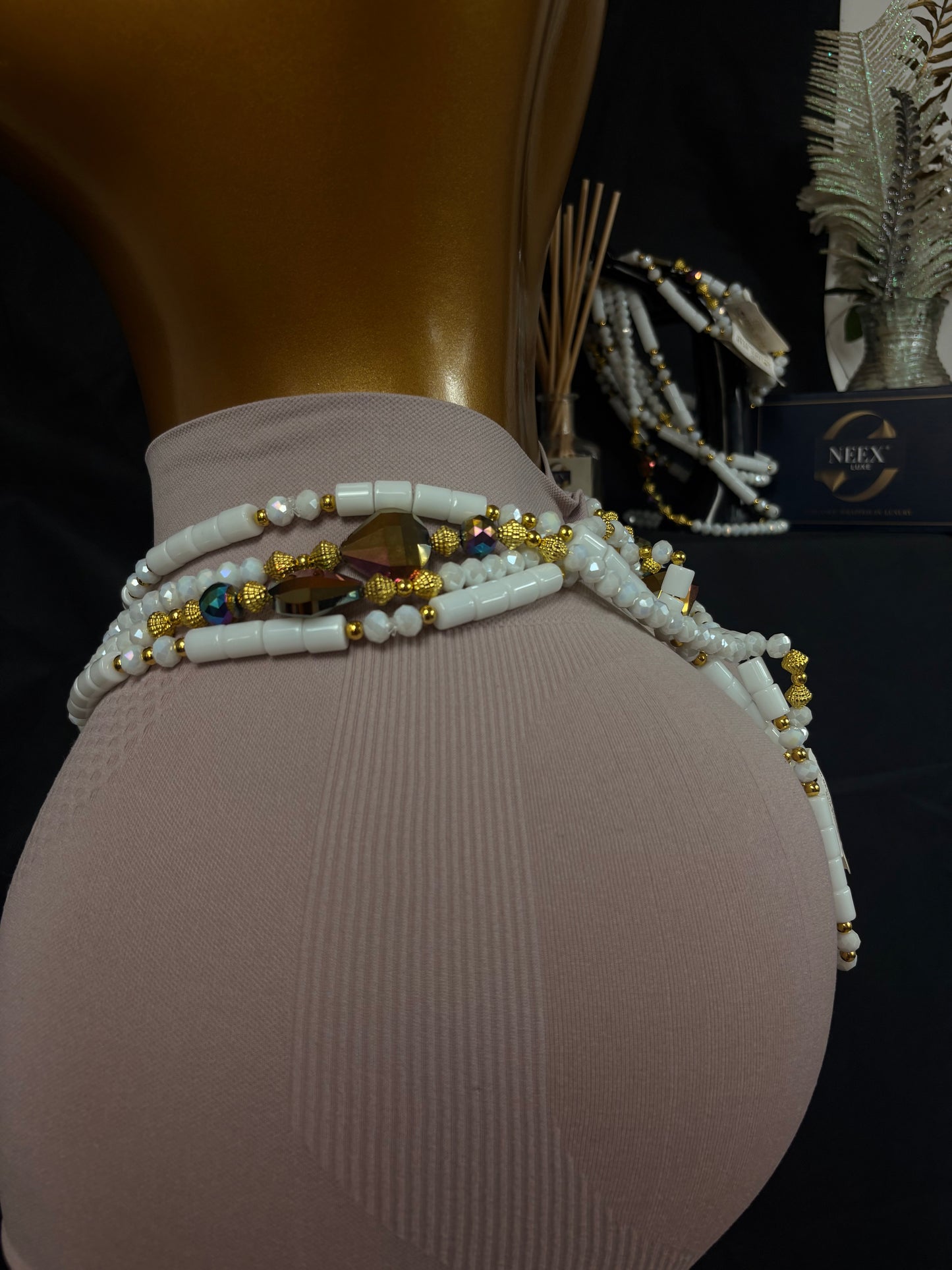 NEEX LUXE Baya Waist Beads (Si Fere) – 2 Piece Set