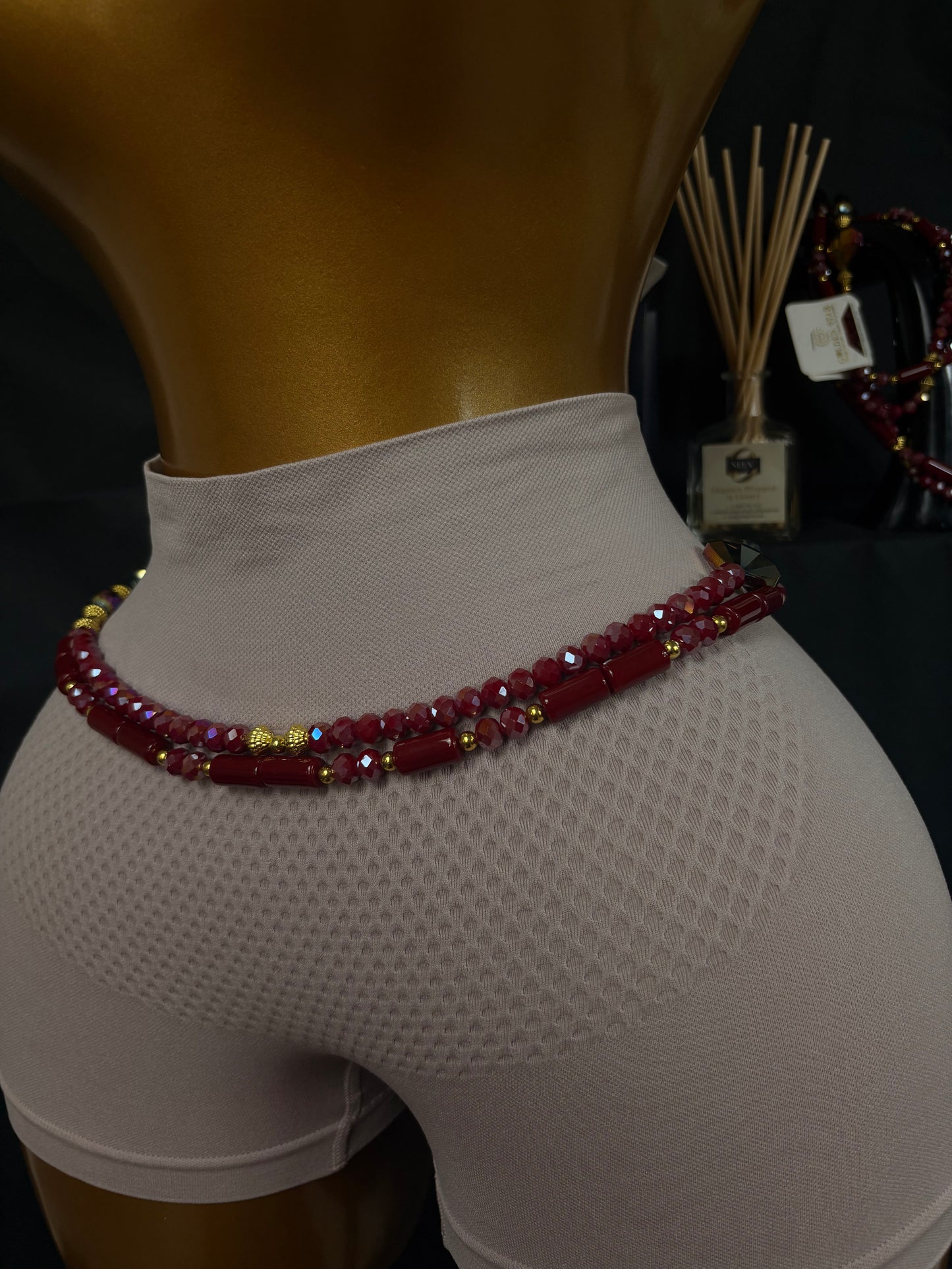 NEEX LUXE Baya Waist Beads (Si Fere) – 2 Piece Set