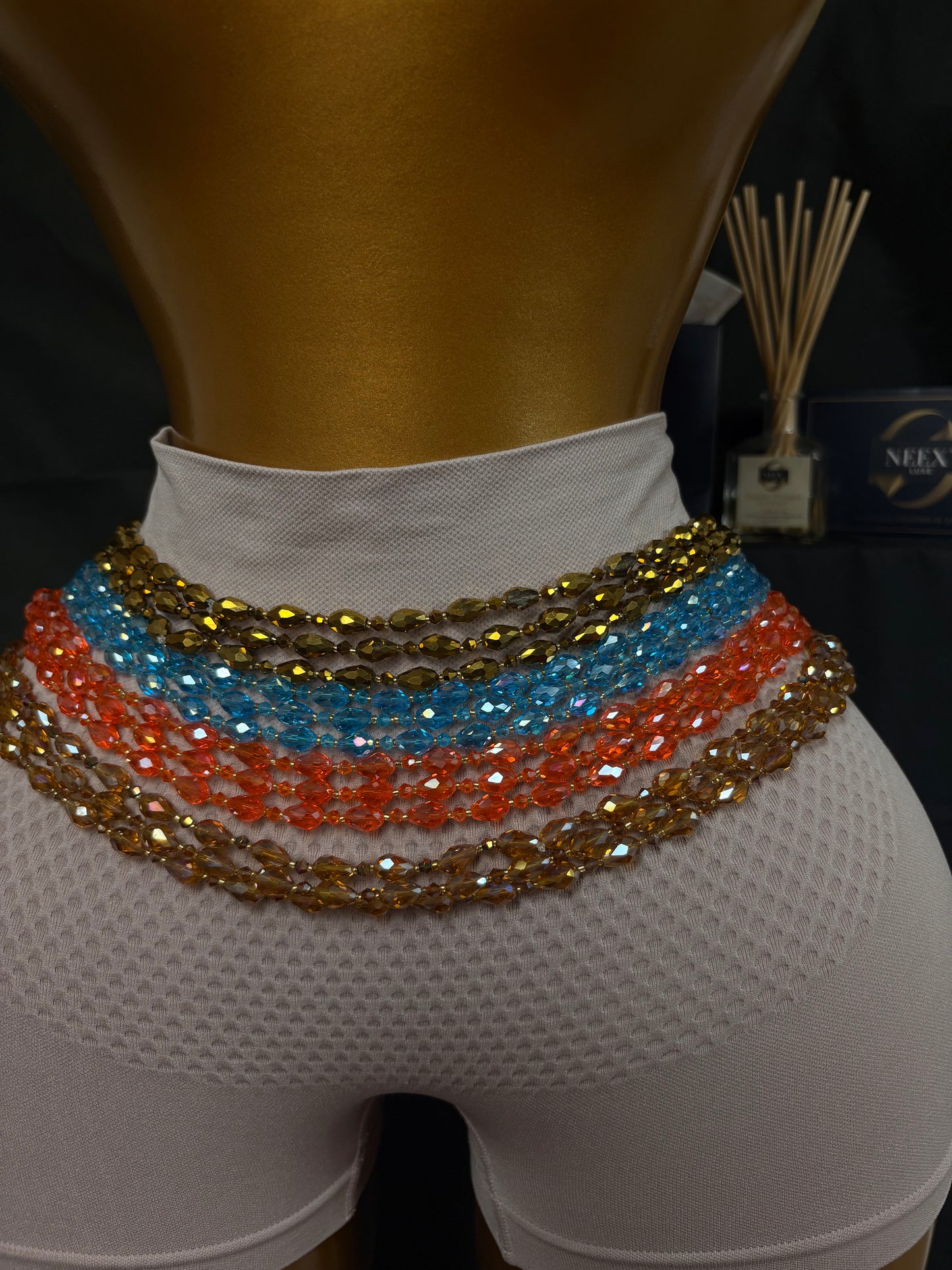 NEEX LUXE Baya Waist Beads (Si Fere) – 3 Piece Set