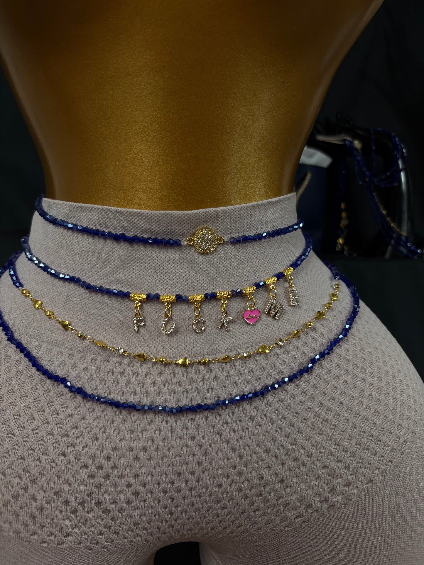 NEEX LUXE Romantic Baya Waist Beads (Si Fere) – 4 Piece Set