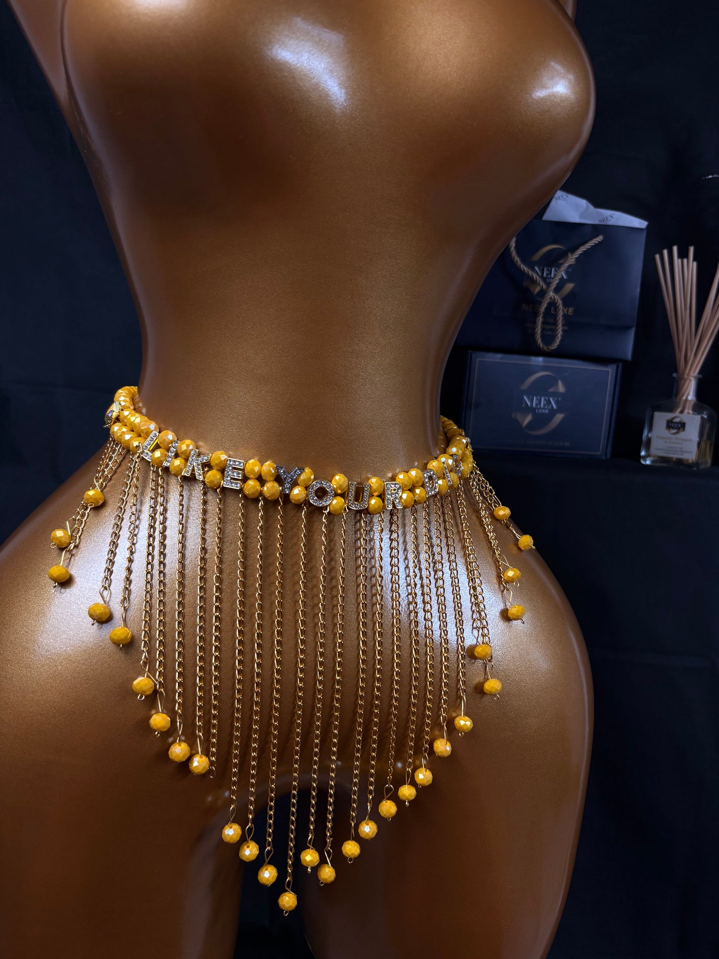 NEEX LUXE Romantic Baya Waist Beads (Si Fere) – Double Bead Design (1 Piece)