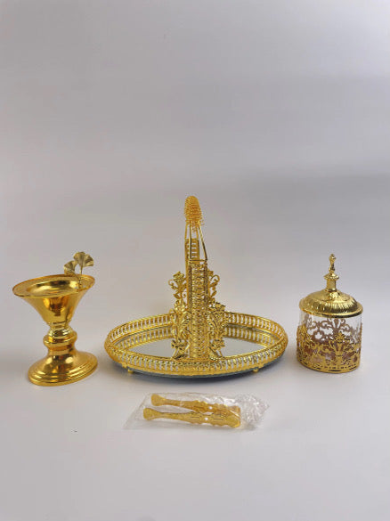 NEEX LUXE 6-Piece Luxury Incense Tray Set.