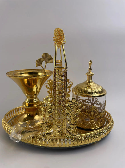 NEEX LUXE 6-Piece Luxury Incense Tray Set.