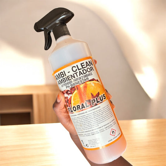 Ambi Clean Ambientador – Professional Air Freshener (Floral Plus, 1L)